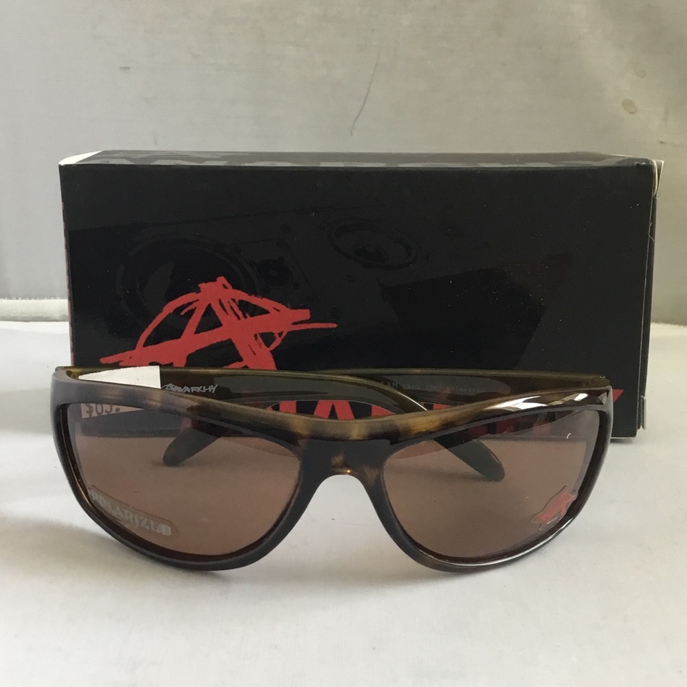 Anarchy Polarized Brown Lens Men's Sunglasses